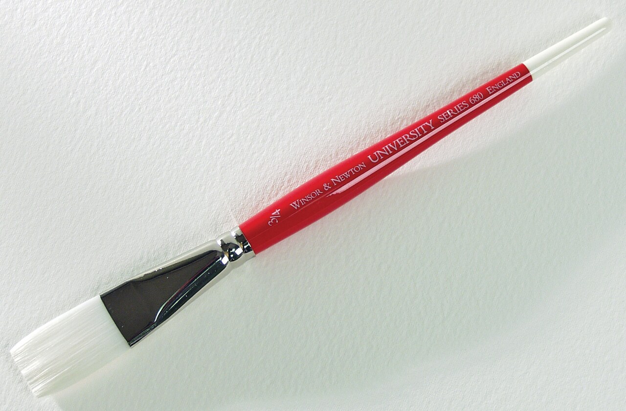 Winsor & Newton University Brush, Series 680, One Stroke, 3/4"